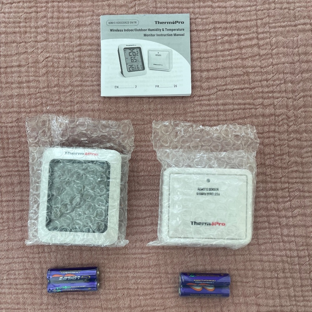 Therm Pro Indoor/Outdoor Humidity & Temperature Monitor Model # TP60B - Picture 4 of 4